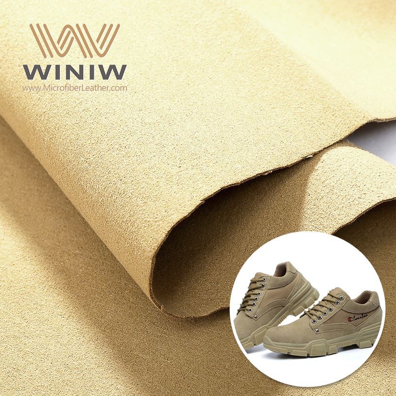 Lightweight Microfiber Faux Suede Fabric For Shoes Upper